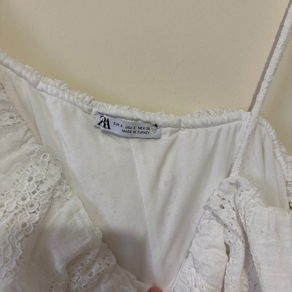 Zara Asymmetrical Dress with Ruffles (3 for $75) - Picture 2 of 4